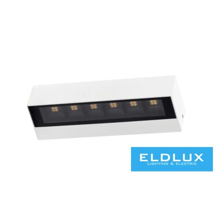 UNIVERSO Kürtéri fali lámpa 14w 1100lm CCT kapcsolóval 220x71x48mm IP65 fehér 5év