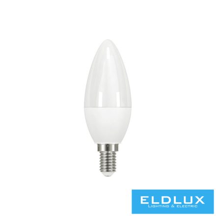 AIGOSTAR LED izzó C37 E14 7W 6400K