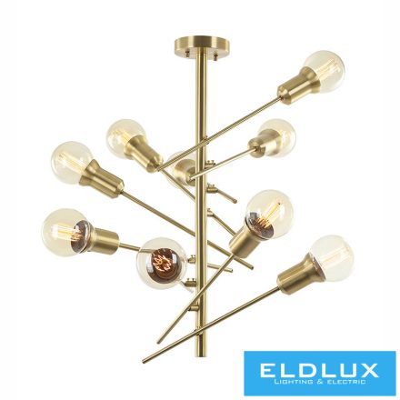 ELDLUX SCEPTER csillár 9×E27 arany