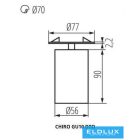 KANLUX CHIRO GU10 DTO-W lámpa GU10