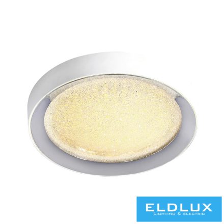 ELDLUX MILKY mennyezeti lámpa 32W+15W WW+NW fehér/króm