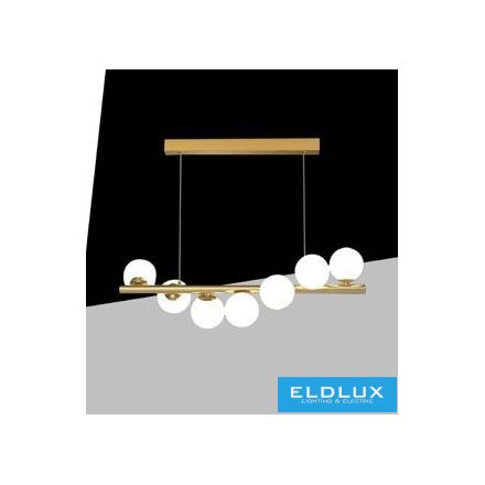 UNIVERSO Függeszték 7xG9 max.10w 1060x160x1000mm IP20 Óarany 5év