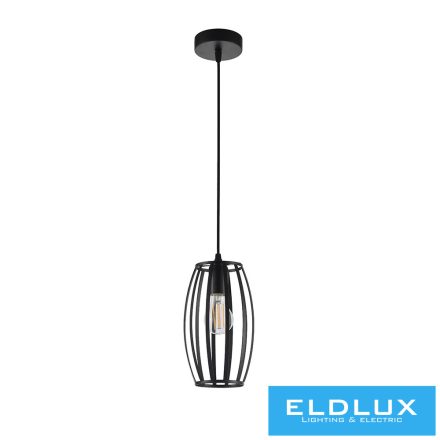 UNIVERSO Függeszték 1xE27 Max.60w IP20 Fekete D140x1340mm