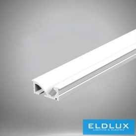   UNIVERSO gipszkartonba süllyeszthető aluprofil matt fehér fedlappal 2m 20.8*8.8mm