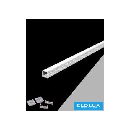 UNIVERSO LED aluprofil matt fehér fedlappal 2m 35x35mm