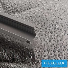   ELDLUX Alumínium profil (17*14mm aluprofil 2m. fedlap 2m. 2db végzáró. 4db felfogató)