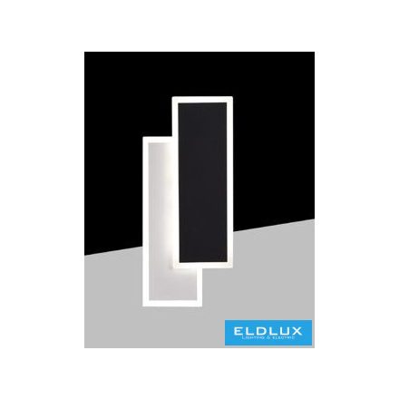 UNIVERSO Fali lámpa LED 15w 120lm CCT.kap IP20 150x350mm fehér/fekete