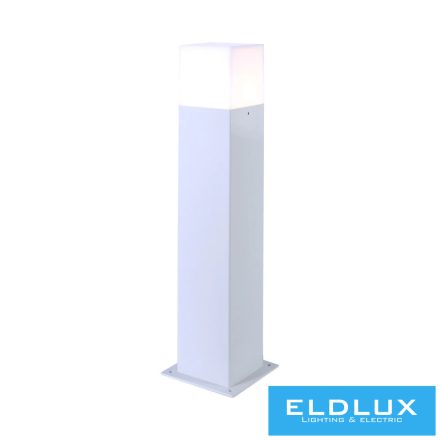UNIVERSO kürtéri kerti lámpa 1xE27 max.60w IP44 fehér 78x78x440mm 5év