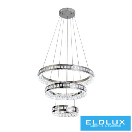 UNIVERSO Kristály üveg csillár 46w 3680lm CCT.kap IP20 D550x1200mm