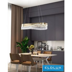   UNIVERSO Kristály üveg csillár 45w 3600lm 8000k 800x300x1200mm