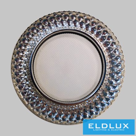 ELDLUX LUXOR süllyesztett lámpatest LED 5W CW + GX53 króm