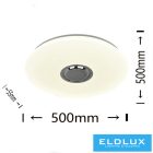 UNIVERSO mennyezeti lámpa hangszóróval BT 62w 6380lm RGBw ∅500×55mm fehér