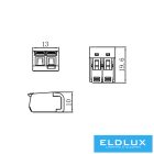 ELDLUX 2-Pólusú nyitható kábelösszekötő 100db/doboz