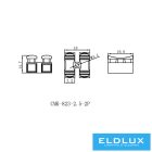 ELDLUX 2 pólusú kábel csatlakozó (rugós 2.5mm²) 15db/csomag