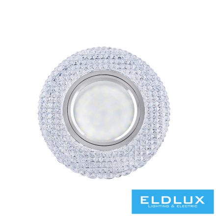 ELDLUX LUXOR süllyesztett lámpatest LED 3W NW GU10 króm