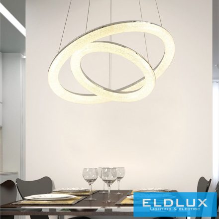 ELDLUX MILKY függeszték 42W CCT Króm