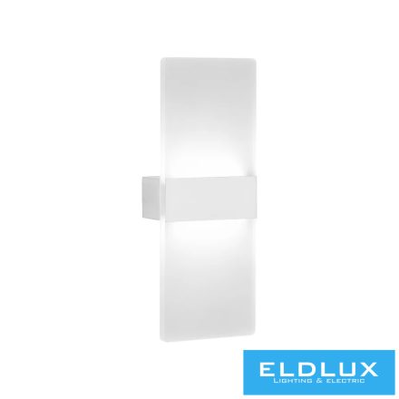 UNIVERSO Fali lámpa LED 8w 400lm 3000k IP20 100×270mm fehér