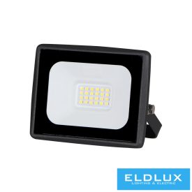   UNIVERSO LED reflektor 20w 1800lm 6500k IP65 fekete 101x110x22mm