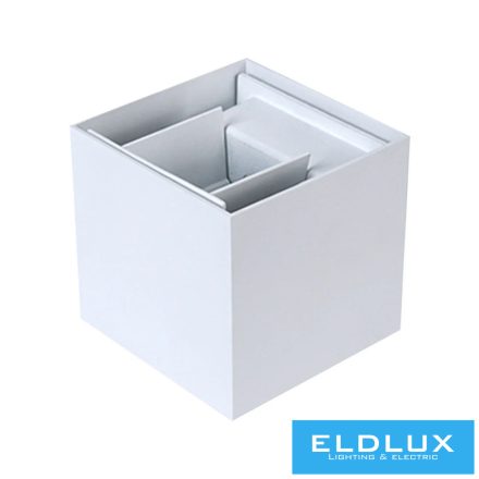 UNIVERSO fali lámpa LED 12w 1000lm 3000k IP55 100×100×100mm fehér
