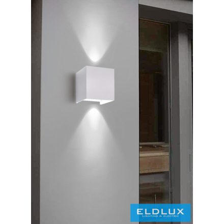 UNIVERSO fali lámpa LED 12w 1000lm 6500k IP55 100×100×100mm fehér