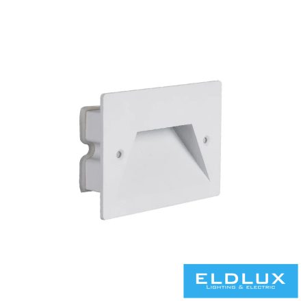 UNIVERSO Lábazati süllyesztett LED lámpa PIR-vel 3w 150lm 3000k IP65 fehér 115x80x34mm