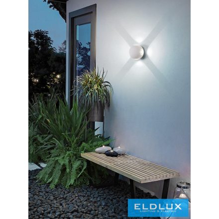 UNIVERSO fali lámpa LED 10w 1200lm 6000k IP65 ∅105×75mm fehér