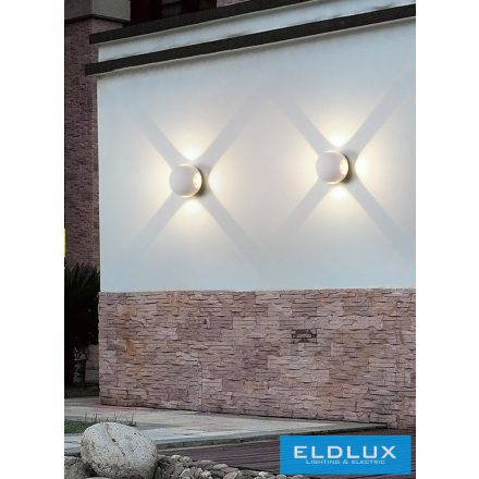 UNIVERSO fali lámpa LED 10w 1200lm 4000k IP65 ∅105×75mm fehér