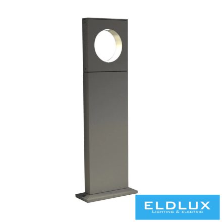 UNIVERSO kerti lámpa LED 12w 600lm 3000k IP65 170×70×500mm szürke