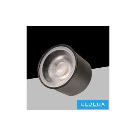 UNIVERSO LED spot helyettesítheti a GU10 7w 540lm 6500k RA90 27° IP20 Fekete D50x56mm