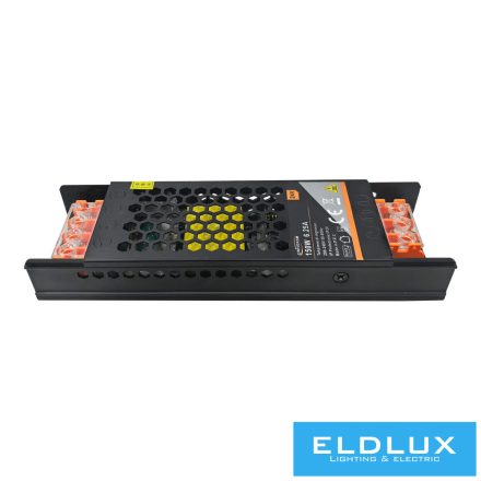 UNIVERSO Slim fémházas tápegység DC:12v 150w 12.5A IP20 200x50x25mm