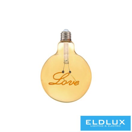 UNIVERSO Filamentes design LED izzó - Love G125 4w 320lm 2500k D125x175mm