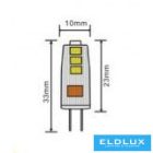 UNIVERSO LED fényforrás G4 12v 1.5W 150lm 3000K 3DB/csomag