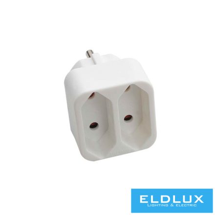 ELDLUX Elosztó 2x type C IP20