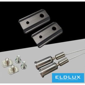   UNIVERSO Mágneses falon kívüli sínrendszerhez függesztő szett 2db/csomag