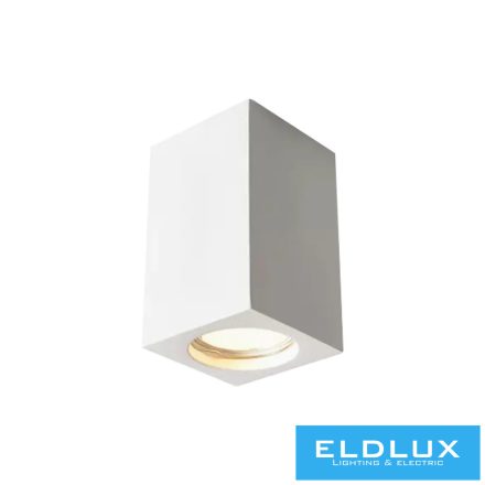UNIVERSO Gipsz mennyezeti lámpa 1xGU10 Max.35w 70x70x110mm IP20 fehér