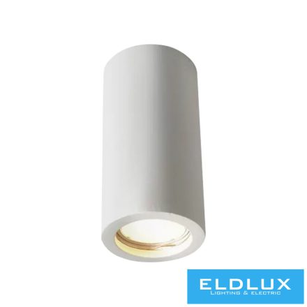 UNIVERSO Gipsz mennyezeti lámpa 1xGU10 Max.35w D70x140mm IP20 fehér