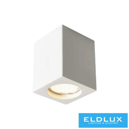 UNIVERSO Gipsz mennyezeti lámpa 1xGU10 Max.35w 70x70x90mm IP20 fehér
