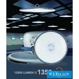   UNIVERSO Csarnok világítás 150w 13500lm 6500k D340x83mm IP65 fekete