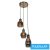 ELDLUX PEAR függeszték 3×E27 fekete