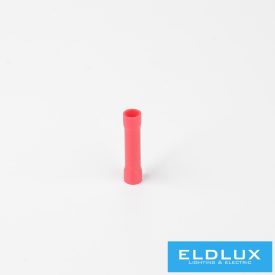   ELDLUX Szigetelt toltóhüvely, piros, 0.5-1.5mm², 30db/csomag