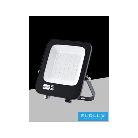 UNIVERSO LED reflektor 30w 2400lm 4000k 120° IP65 fekete 155x186x26mm