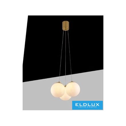 UNIVERSO Függeszték 3xG9 max.10w D360x850mm IP20 Óarany 5év