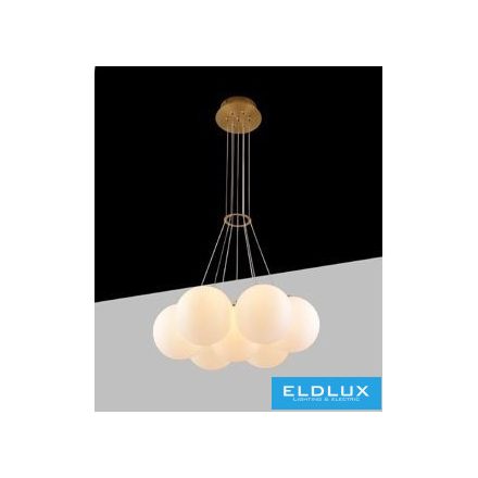 UNIVERSO Függeszték 7xG9 max.10w D450x1200mm IP20 Óarany 5év