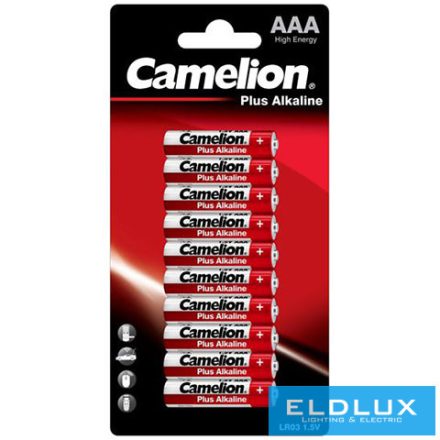 CAMELION PLUS alkáli elem LR03/AAA-BP10