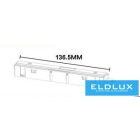 UNIVERSO Mágneses sínbe szerelhető egyenes csatlakozó