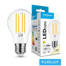   Modee LED Izzó Filament A60 11,2W E27 320° 4000K (1521 lumen) ERP