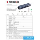 NOBUKO B Series 24V 200W IP67 Kültéri Led Tápegység