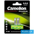 CAMELION AlwaysReady NI-MH újratölthető akkumulátor HR03/AAA/800mAh-BP2