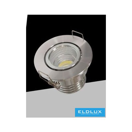UNIVERSO Mini spot lámpatest 3w 4000k 270lm 30° IP20 Króm D52x40mm Kivágás:D40mm