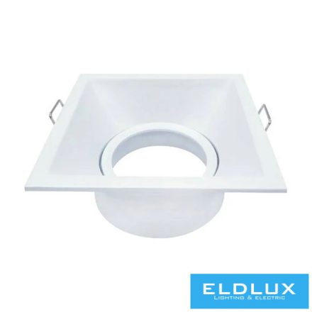 UNIVERSO Süllyesztett spot lámpa 1xPAR16 foglalat nélkül IP20 Fehér 90x90x40mm kivágás:D82mm